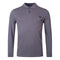 FRED PERRY M6006 G85 GUNMETAL LS PLAIN POLO SHIRT S