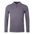 FRED PERRY M6006 G85 GUNMETAL LS PLAIN POLO SHIRT S