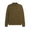 FRED PERRY M6006 R79 UNIFORM GREEN LS PLAIN POLO SIRT S