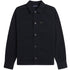 Fred Perry M6627 102 Black Over Shirt Mens XS