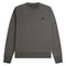 Fred Perry Crew Neck Gunmetal Grey Sweatshirt XS