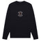 Fred Perry M9588 102 Shield T-Shirt 102 Black Black Long Sleeve T-Shirt Mens M