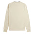 Fred Perry M9602 U87 Beige Long Sleeve T-shirt Mens XS
