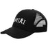 Amiri Reverse Bunny Black Trucker Hat One Size