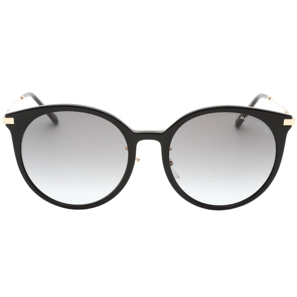 Marc Jacobs Dark Grey SF Lens Round Black Sunglasses One Size