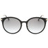 Marc Jacobs Dark Grey SF Lens Round Black Sunglasses One Size