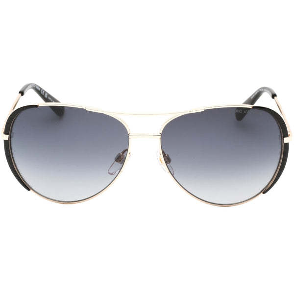 Marc Jacobs Dark Grey F Lensed Gold Sunglass MARC686 0RHL 90