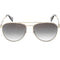 Marc Jacobs Gold P Grey F Lens Gold Sunglasses MARC 240 0J5G 00