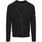 Aquascutum Black Button-Up Cardigan S