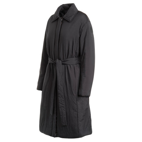 Parajumpers Melicent Pwjkdu33 541 Black Padded Oversize Long Jacket Womens