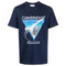 Casablanca Air Concorde Design Navy Blue T-Shirt XS
