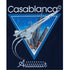 Casablanca Air Concorde Design Navy Blue T-Shirt XS