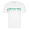 Casablanca Playful Stripes Design White T-Shirt S