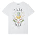 Casablanca Casa Way Design White T-Shirt S