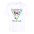 Casablanca Le Joueuse Tennis Club Design White T-Shirt L
