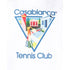 Casablanca Le Joueuse Tennis Club Design White T-Shirt L