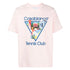 Casablanca Le Joueuse Tennis Club Design Pink T-Shirt S