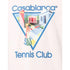 Casablanca Le Joueuse Tennis Club Design Pink T-Shirt S