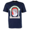 Casablanca La Medallie Design Dark Blue T-Shirt S