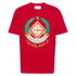 Casablanca Crest Printed Logo Red T-Shirt S
