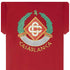 Casablanca Crest Printed Logo Red T-Shirt S