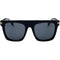Marc Jacobs Black Round Framed Grey Lens Sunglasses One Size