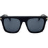 Marc Jacobs Black Round Framed Grey Lens Sunglasses One Size
