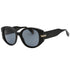 Marc Jacobs Grey Rounded Lens Black Sunglasses One Size