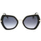 Marc Jacob MJ1078 0807 9O Black Sunglasses 52/21/145
