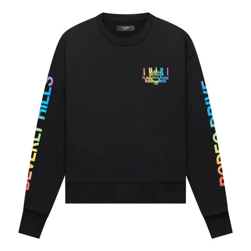 Amiri XO Beverly Hills Black Crewneck Jumper S
