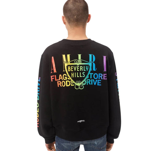 Amiri XO Beverly Hills Black Crewneck Jumper S