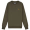Lyle & Scott Plain Cactus Green Sweatshirt XS