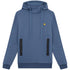 Lyle & Scott Pocket Branded Sweat Light Navy Blue Hoodie XS
