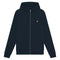 Lyle & Scott Hybrid Zip-Up Jet Dark Navy Hoodie S