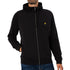Lyle & Scott Hybrid Zip-Up Jet Black Hoodie S