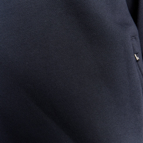Lyle & Scott Navy Blue Half Raglan Jersey Bomber S