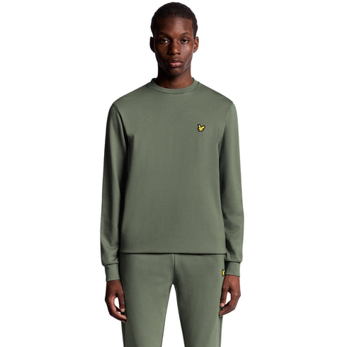 Lyle & Scott Green Crew Neck Fly Fleece XS