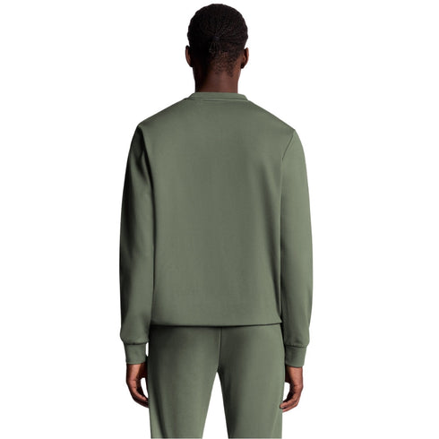Lyle & Scott Green Crew Neck Fly Fleece XS