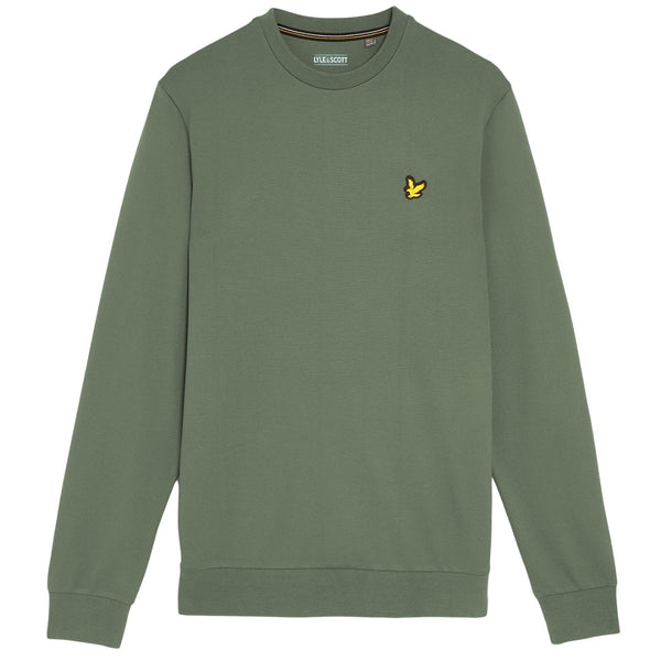 Lyle & Scott Green Crew Neck Fly Fleece XS