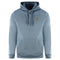 Lyle & Scott Branded Slate Blue Pull-over Hoodie S