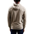 Lyle & Scott Branded Khaki Smoke Beige Pull-over Hoodie S