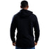 Lyle & Scott Tonal Eagle Jet Black Zip Through Hoodie XS