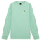 Lyle & Scott Logo Plain Turquoise Shadow Sweatshirt