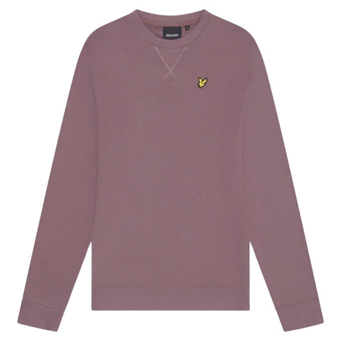 Lyle & Scott Branded Highland Mauve Purple Pull-over Sweatshirt M