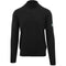 Aquascutum Plain Funnel Neck Black Jumper S