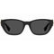 Moschino Buckle Arms Black Sunglasses MOS130 807 IR