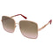 Moschino Bold Branded Arms Rose Gold Sunglasses MOS133 G DDB HA
