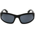 Moschino Grey Lens Bold Logo Black Sunglasses One Size