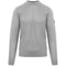 Aquascutum Plain Round Neck Grey Jumper S