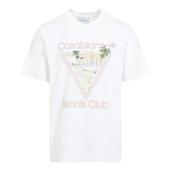 CASABLANCA MAISON DE REVE WHITE T-SHIRT S